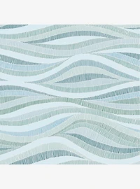 Mosaic Waves Peel & Stick Wallpaper