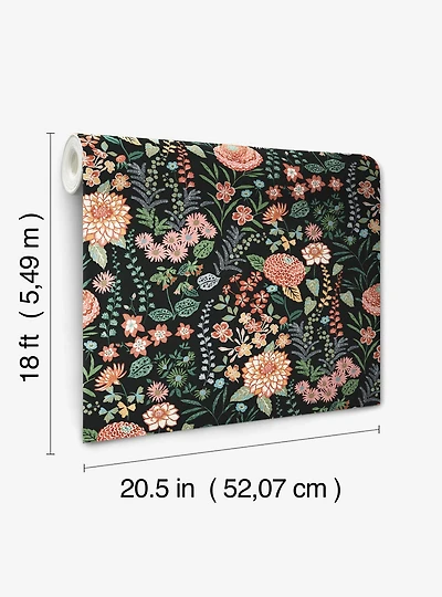 Waverly Fiona Floral Peel & Stick Wallpaper