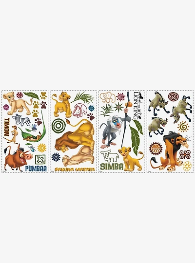 Disney The Lion King Peel & Stick Wall Decals