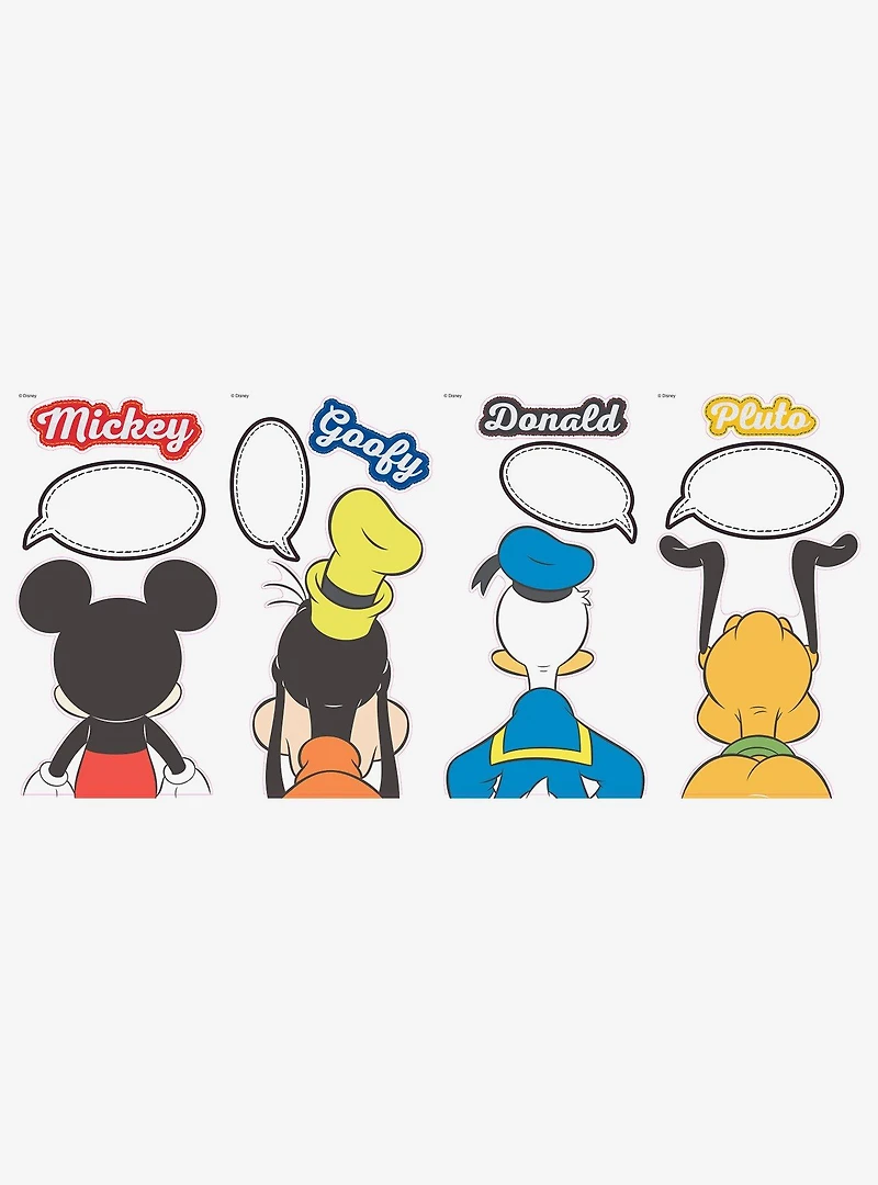 Disney Mickey Mouse And Friends Peel And Stick Wall Decals With Dry Erase