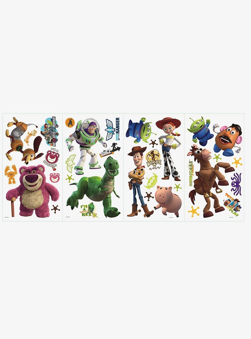 Disney Pixar Toy Story 3 Peel & Stick Wall Decals Glow In The Dark
