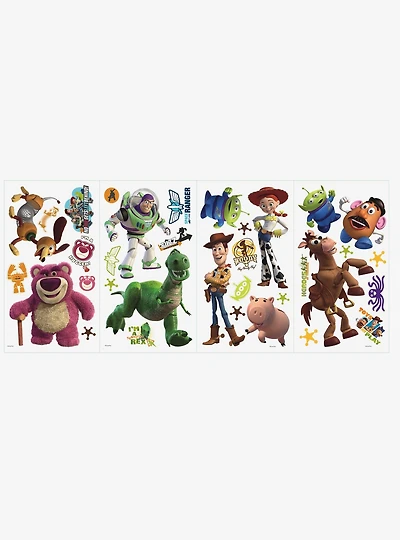 Disney Pixar Toy Story 3 Peel & Stick Wall Decals Glow In The Dark