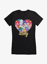 Care Bear Cousins Cozy Heart Penguin Lucky Girls T-Shirt