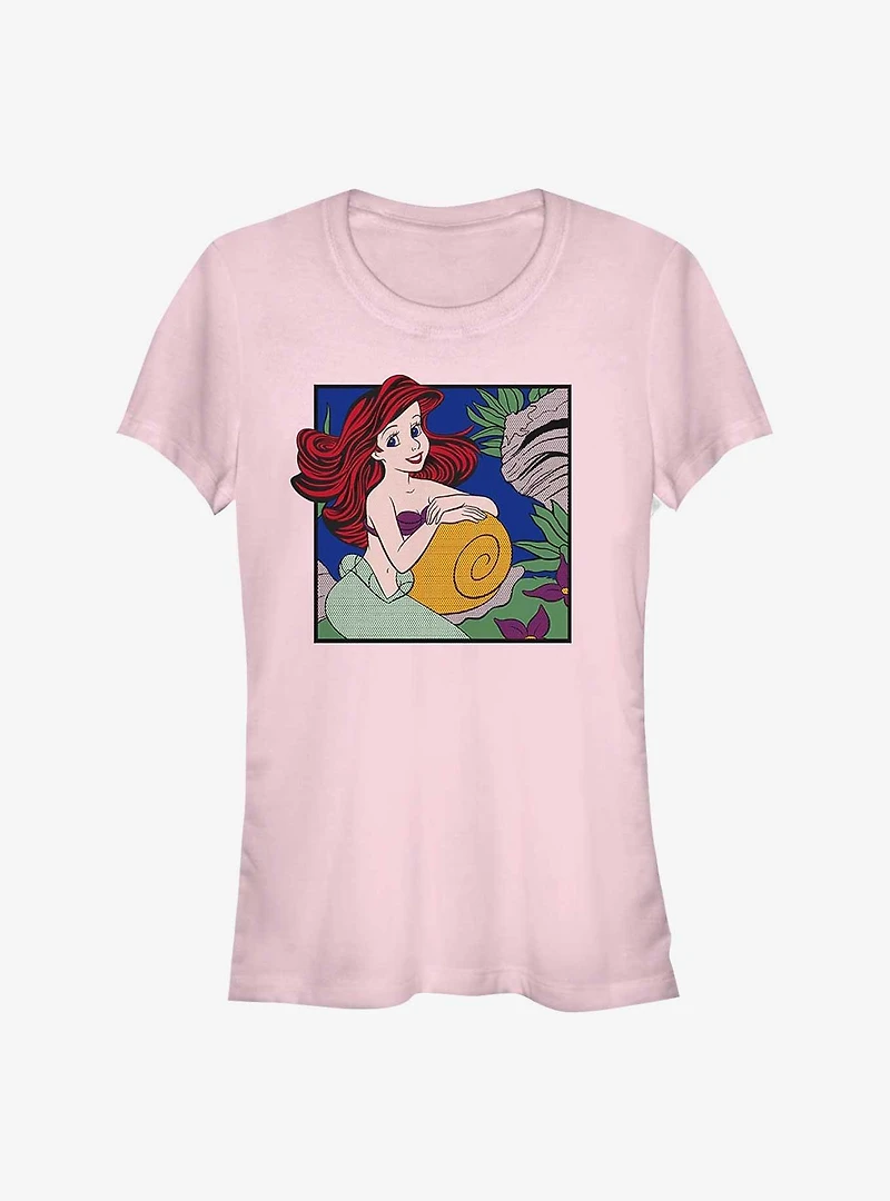 Disney The Little Mermaid Comic Box Ariel Girls T-Shirt