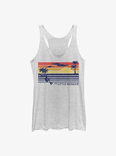 Disney The Little Mermaid Graphic Sunset Girls Tank
