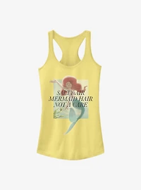Disney The Little Mermaid Salty Air Hair Girls Tank