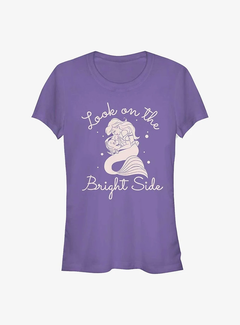 Disney the Little Mermaid Look on Bright Side Girls T-Shirt