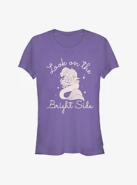 Disney the Little Mermaid Look on Bright Side Girls T-Shirt