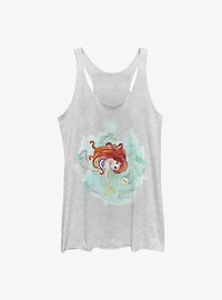 Disney The Little Mermaid Floating Bliss Girls Tank