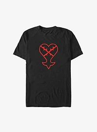 Kingdom Hearts Heartless Symbol Big & Tall T-Shirt