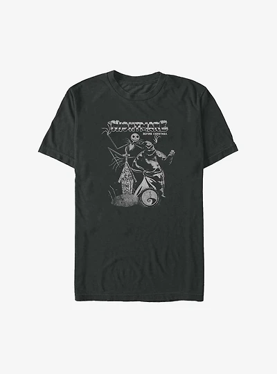 The Nightmare Before Christmas Vintage Poster Big & Tall T-Shirt