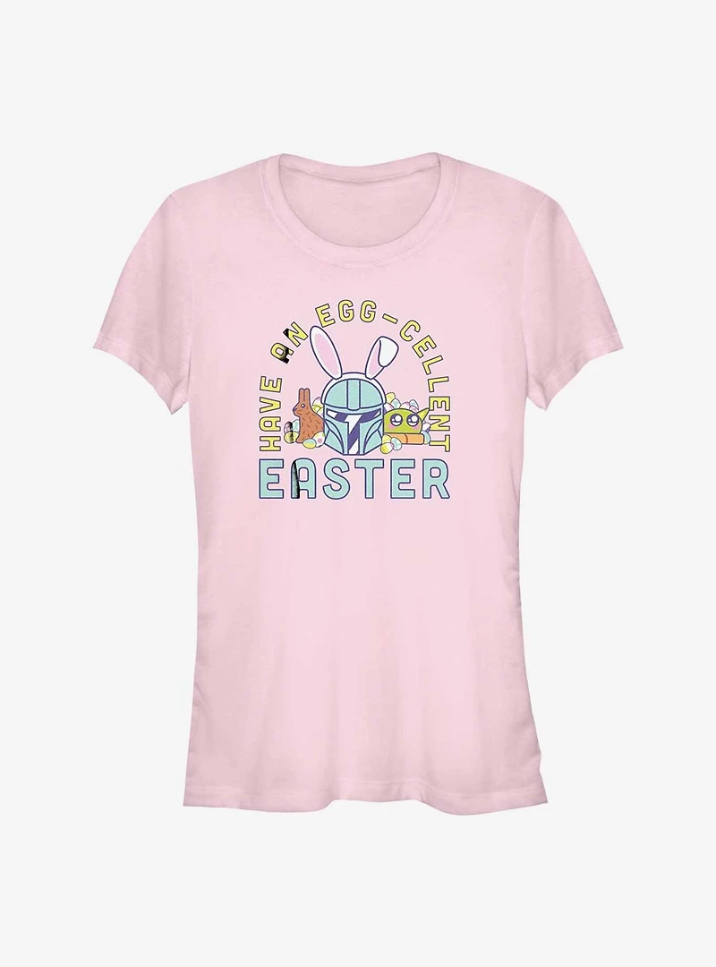 Star Wars The Mandalorian Have An Egg-Cellent Easter Girls T-Shirt