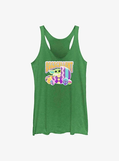 Star Wars The Mandalorian Grogu Easter Eggscellent Girls Tank