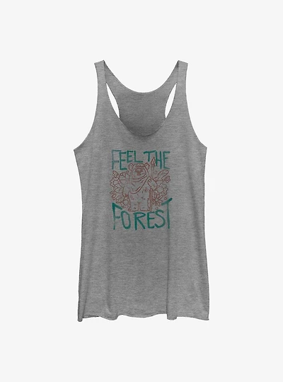 Star Wars Ewok Feel The Forest Girls Tank