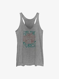 Star Wars Ewok Feel The Forest Girls Tank