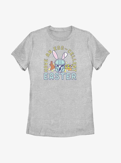 Star Wars The Mandalorian Have An Egg-Cellent Easter Womens T-Shirt