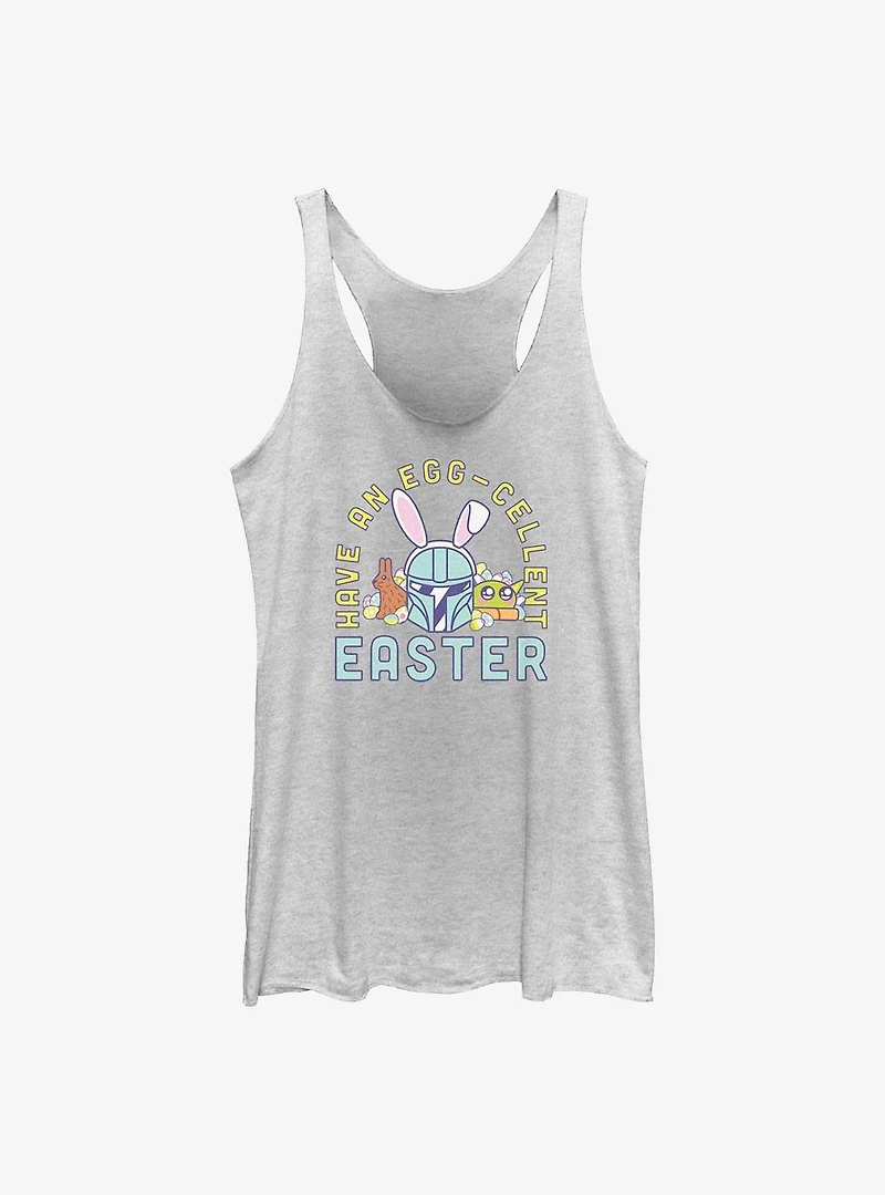 Star Wars The Mandalorian Have An Egg-Cellent Easter Womens Tank Top