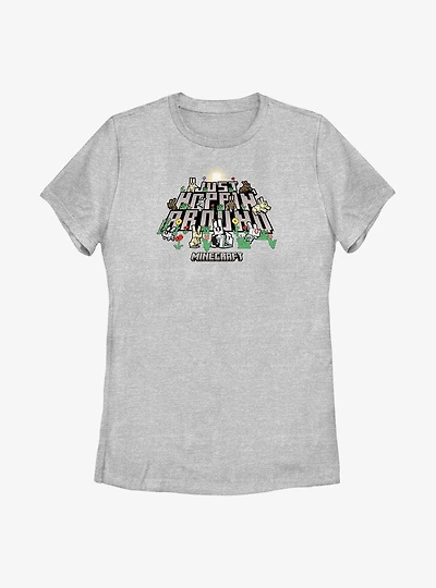 Minecraft Just Hoppin' Around Womens T-Shirt