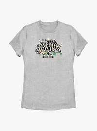 Minecraft Just Hoppin' Around Womens T-Shirt