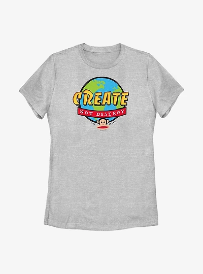 Paul Frank Create Not Destroy Womens T-Shirt