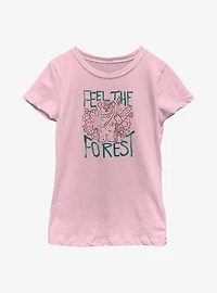 Star Wars Ewok Feel The Forest Youth Girls T-Shirt