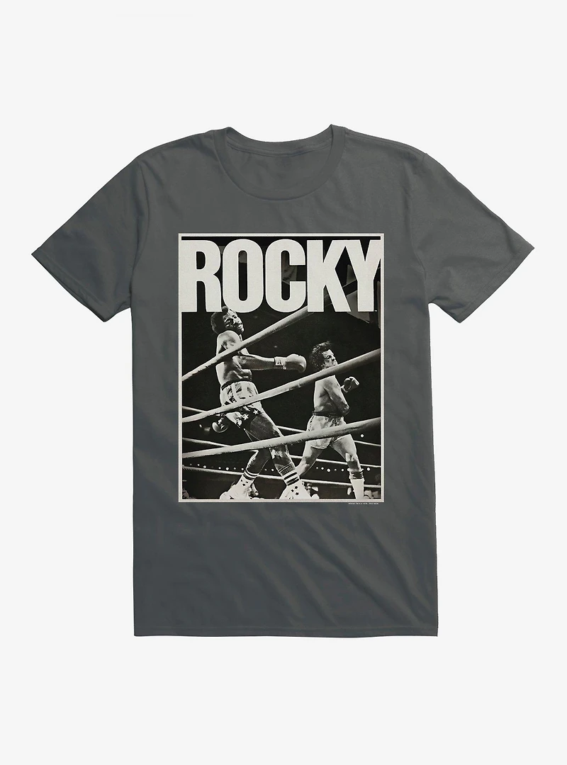 Rocky Punch To Apollo Print T-Shirt