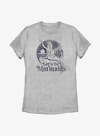 Disney The Little Mermaid Let's Be Mermaids Womens T-Shirt