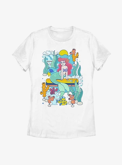 Disney The Little Mermaid Jam Womens T-Shirt