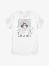 Disney The Little Mermaid Ariel Ocean Wave Atlantica Womens T-Shirt