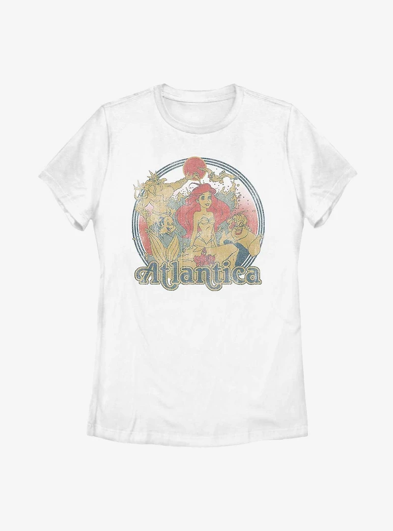 Disney The Little Mermaid Atlantica Destination Womens T-Shirt