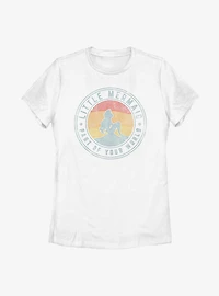 Disney The Little Mermaid Sunset Badge Womens T-Shirt