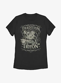 Disney The Little Mermaid Atlantic Tradition Daughters of Triton Womens T-Shirt