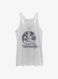 Disney The Little Mermaid Let's Be Mermaids Womens Tank Top