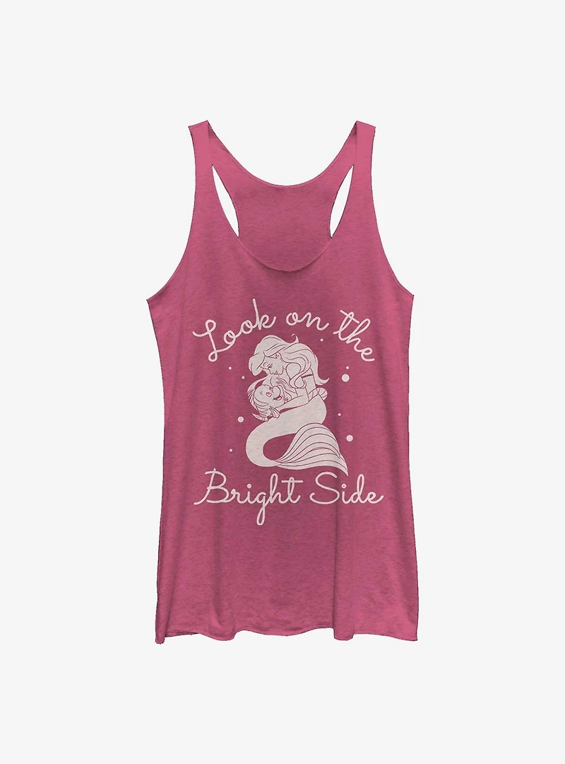 Disney the Little Mermaid Look on Bright Side Womens Tank Top