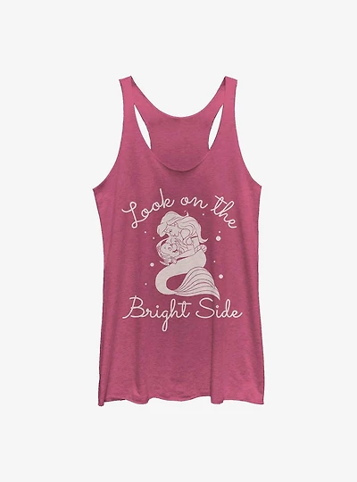 Disney the Little Mermaid Look on Bright Side Womens Tank Top