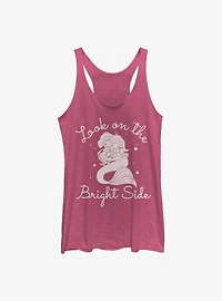Disney the Little Mermaid Look on Bright Side Womens Tank Top