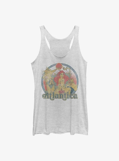 Disney The Little Mermaid Atlantica Destination Womens Tank Top