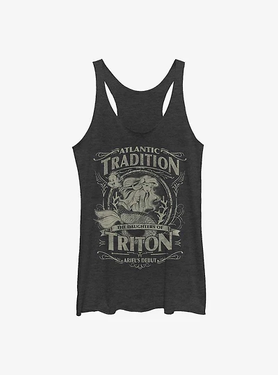 Disney The Little Mermaid Atlantic Tradition Daughters of Triton Womens Tank Top