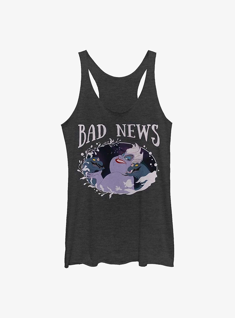 Disney The Little Mermaid Ursula Bad News Womens Tank Top
