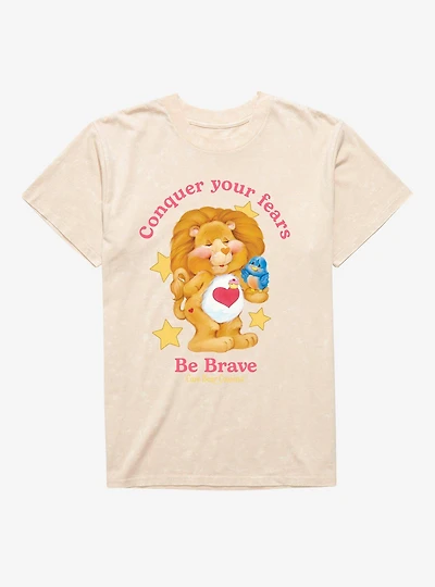 Care Bear Cousins Brave Heart Lion Be Mineral Wash T-Shirt