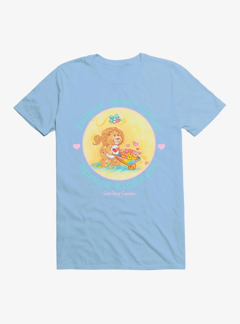 Care Bear Cousins Brave Heart Lion Follow Your Heart T-Shirt