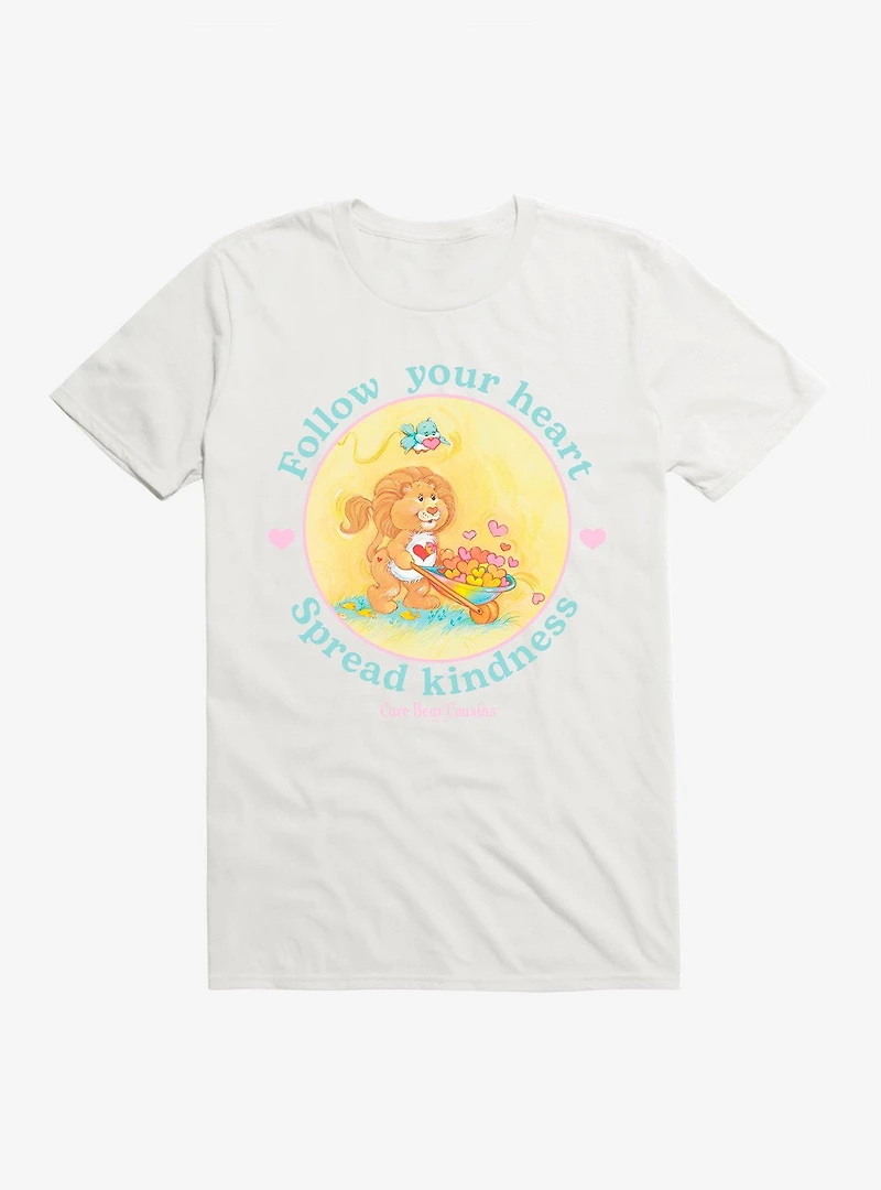 Care Bear Cousins Brave Heart Lion Follow Your T-Shirt