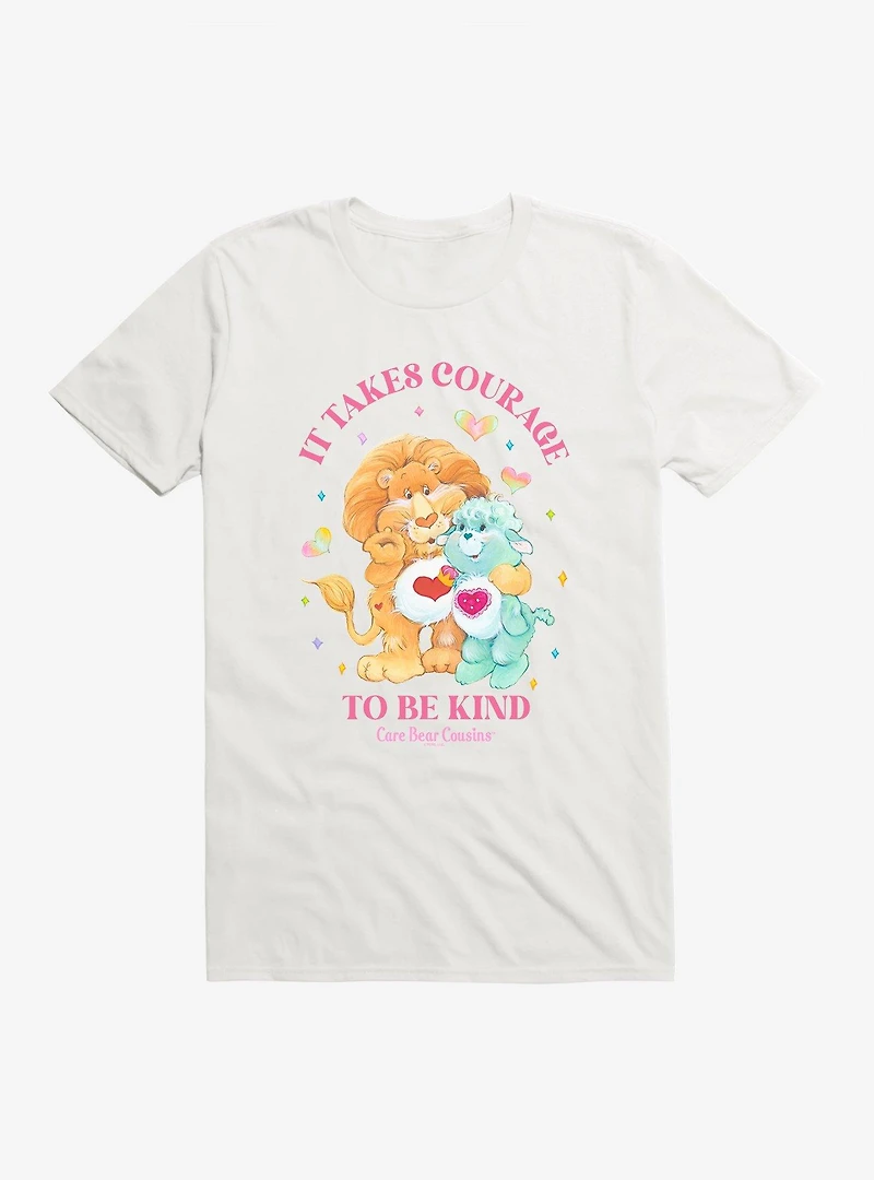 Care Bear Cousins Brave Heart Lion & Gentle Lamb Be Kind T-Shirt