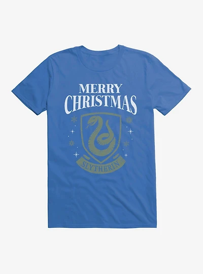 Harry Potter Merry Christmas Slytherin T-Shirt