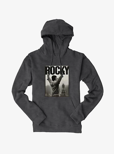 Rocky Iconic Steps Print  Hoodie