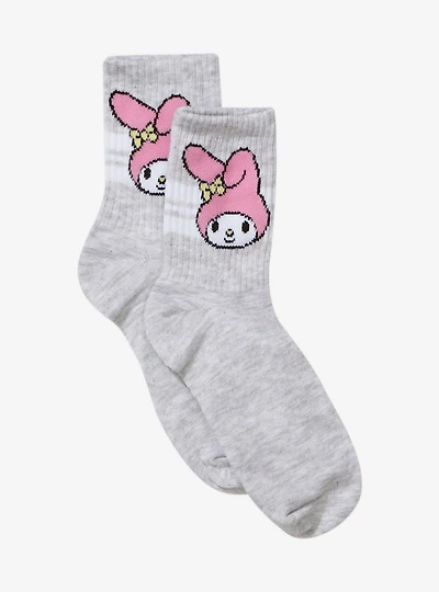 Sanrio Hello Kitty and Friends My Melody & Hello Kitty Portrait Crew Socks