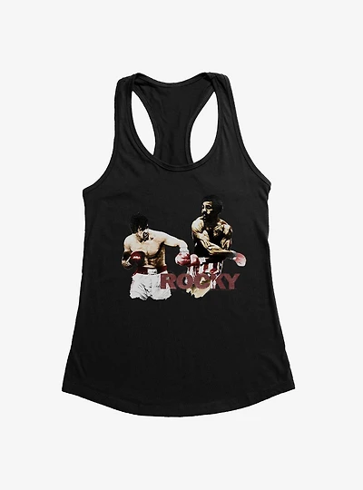 Rocky Vs. Apollo Creed Fight Scene Girls Tank