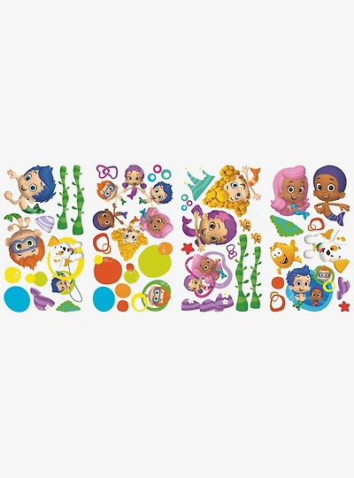 Bubble Guppies Peel And Stick Wall Decals