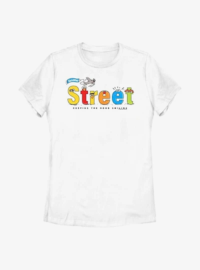 Sesame Street Making The Streets Womens T-Shirt