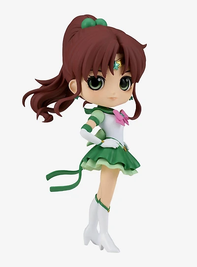 Banpresto Sailor Moon Cosmos Q Posket Eternal Sailor Jupiter (Ver. B) Figure